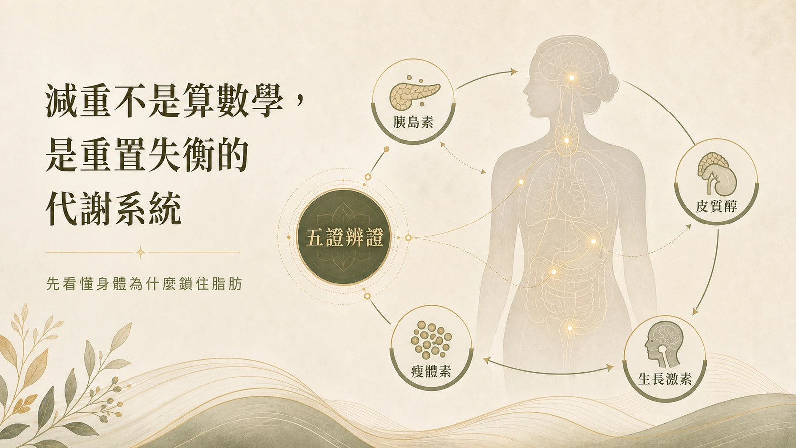 體態管理示意圖